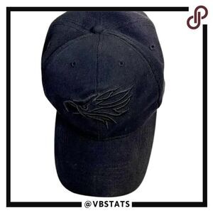 ‎Black on Black Logo Ball Cap